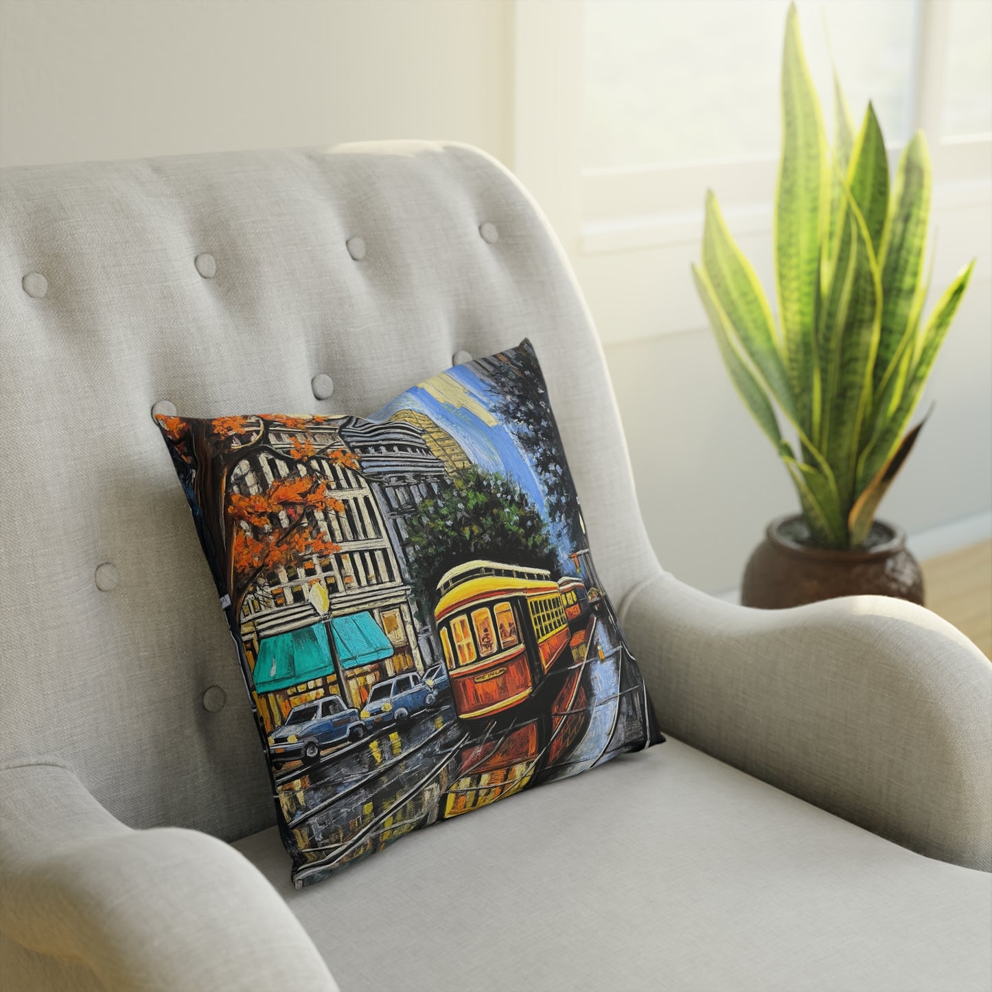 Cityscape Cushion