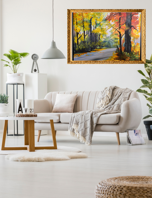 Landscape in Acrylic