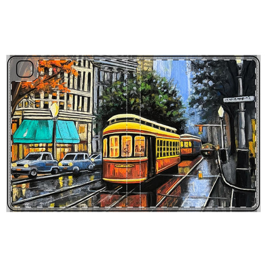 Cityscape Tablet Folio Case