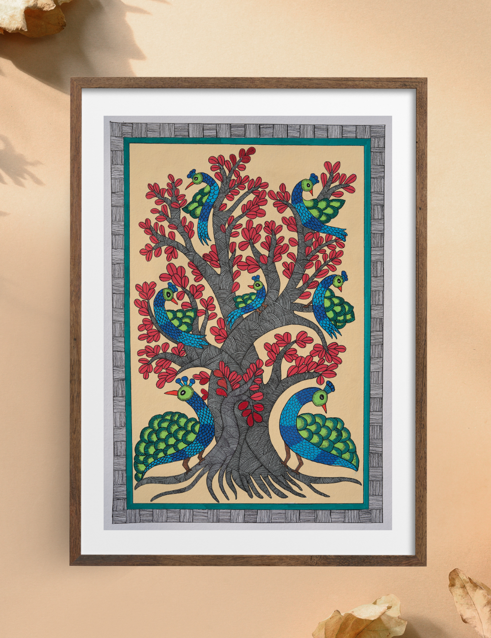 Gond Tree of life folk