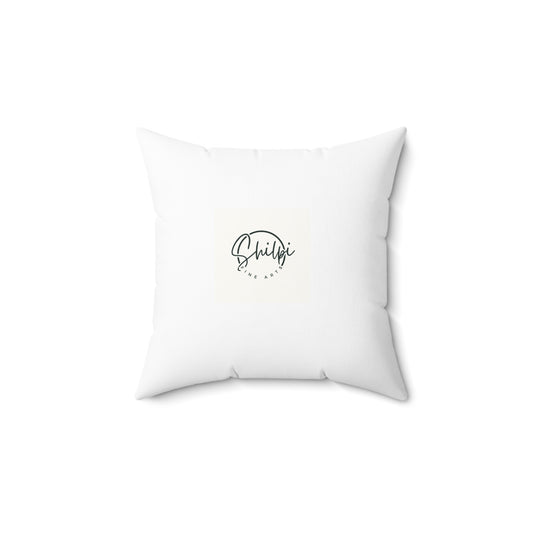 Spun Polyester Square Pillow