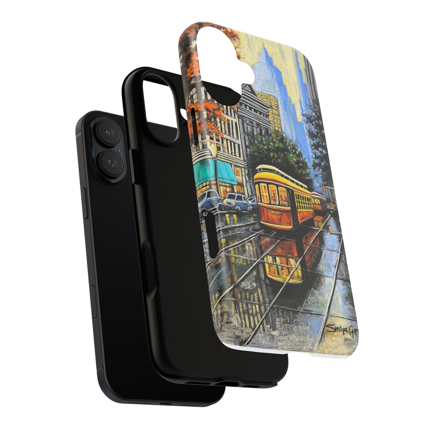 Cityscape Tough Phone Cases