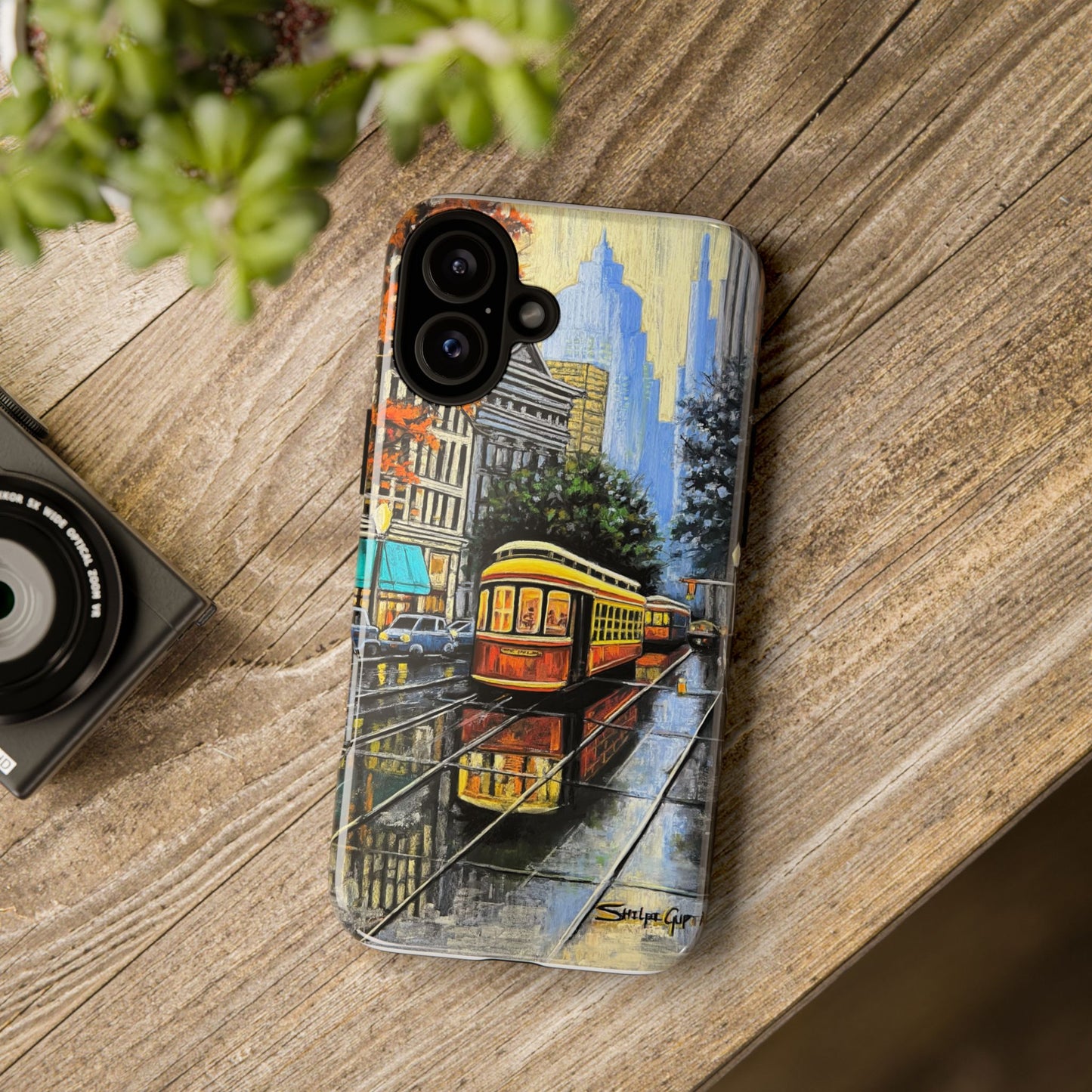 Cityscape Tough Phone Cases