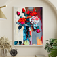 Flowers oil pastel