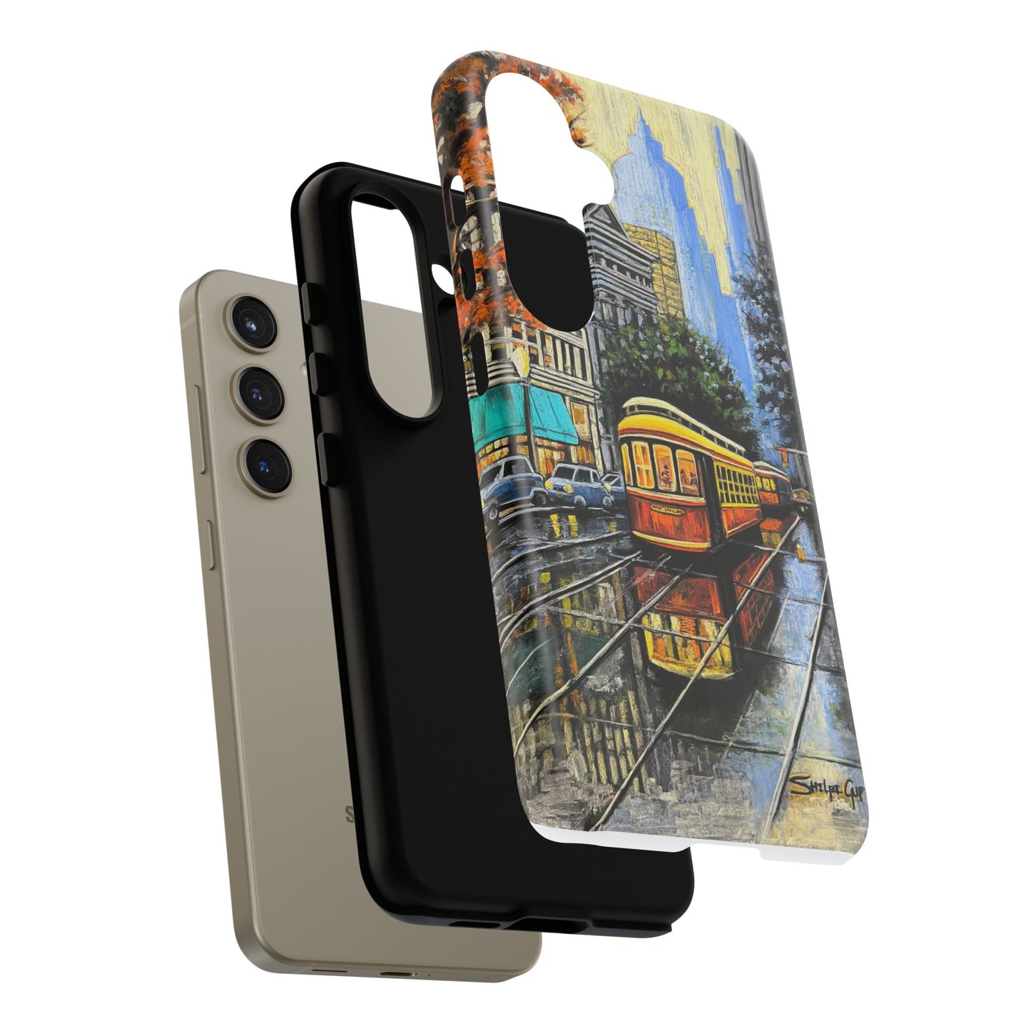 Cityscape Tough Phone Cases