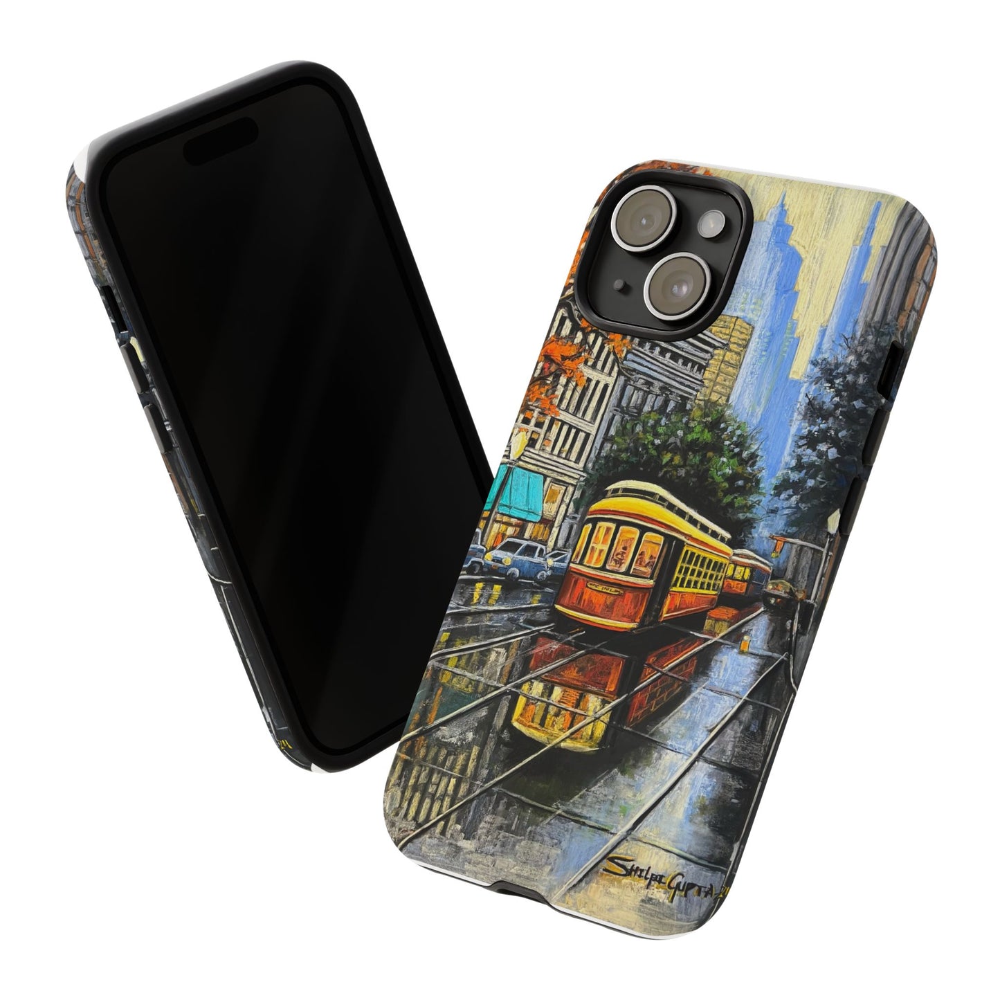 Cityscape Tough Phone Cases