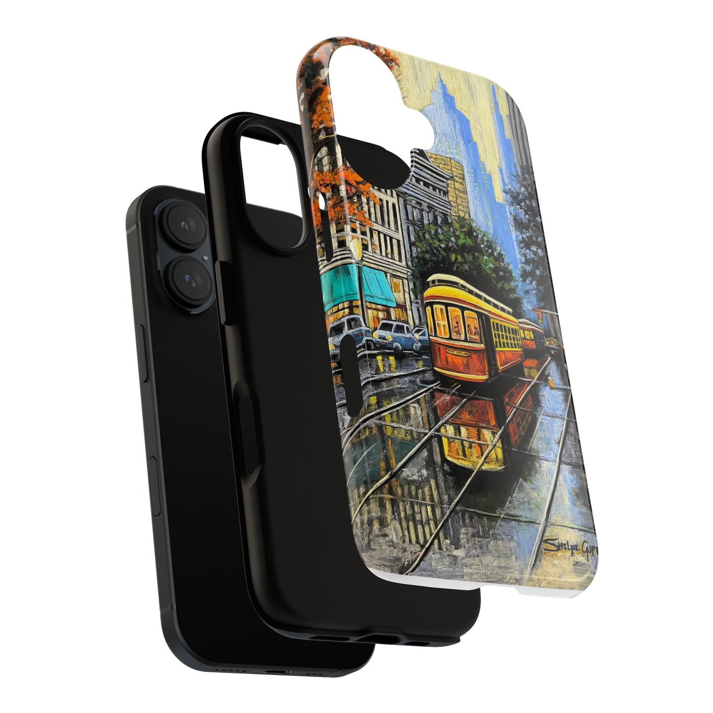 Cityscape Tough Phone Cases