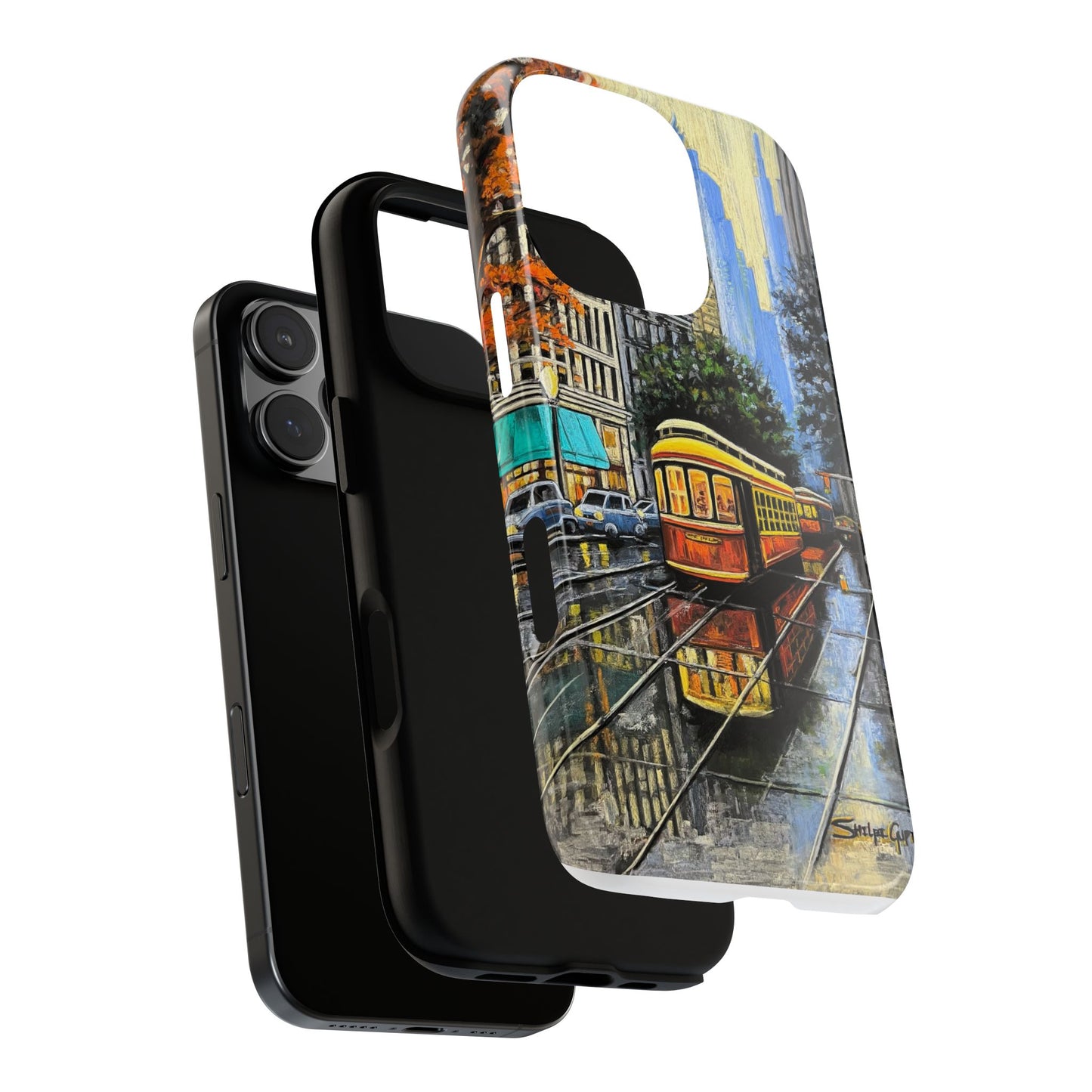 Cityscape Tough Phone Cases