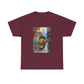 Cityscape in Rain Unisex Heavy Cotton Tee