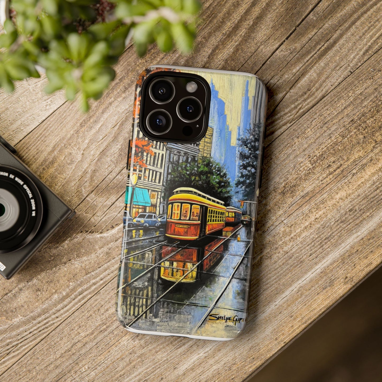 Cityscape Tough Phone Cases