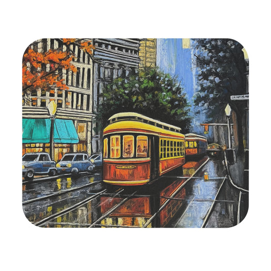 Cityscape Mouse Pad (Rectangle)