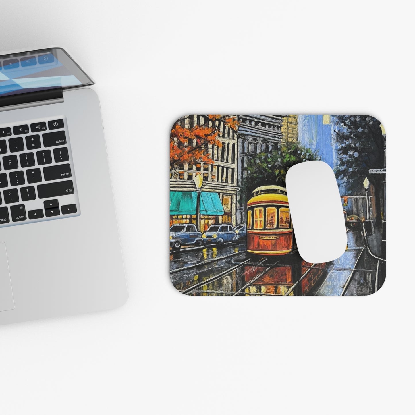 Cityscape Mouse Pad (Rectangle)