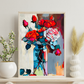 Flowers oil pastel