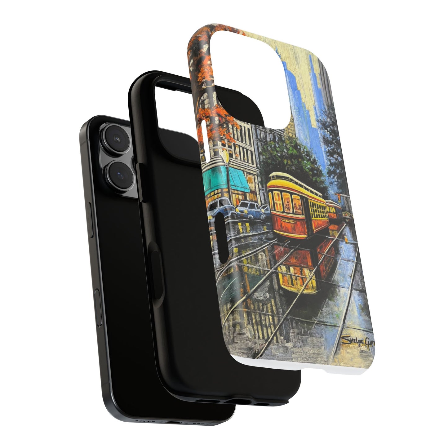 Cityscape Tough Phone Cases