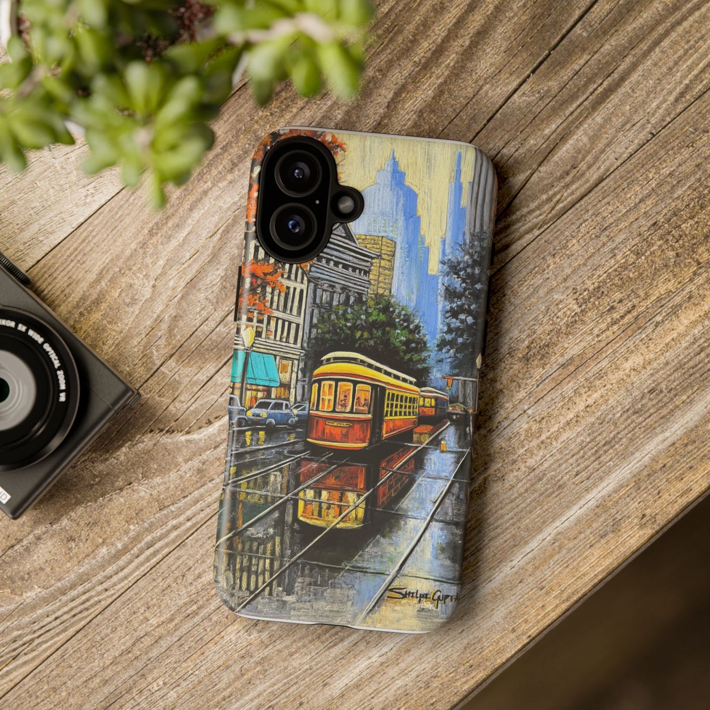 Cityscape Tough Phone Cases