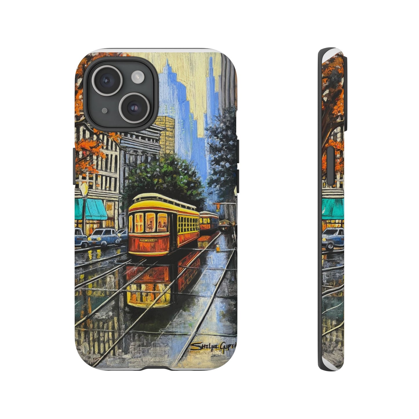 Cityscape Tough Phone Cases