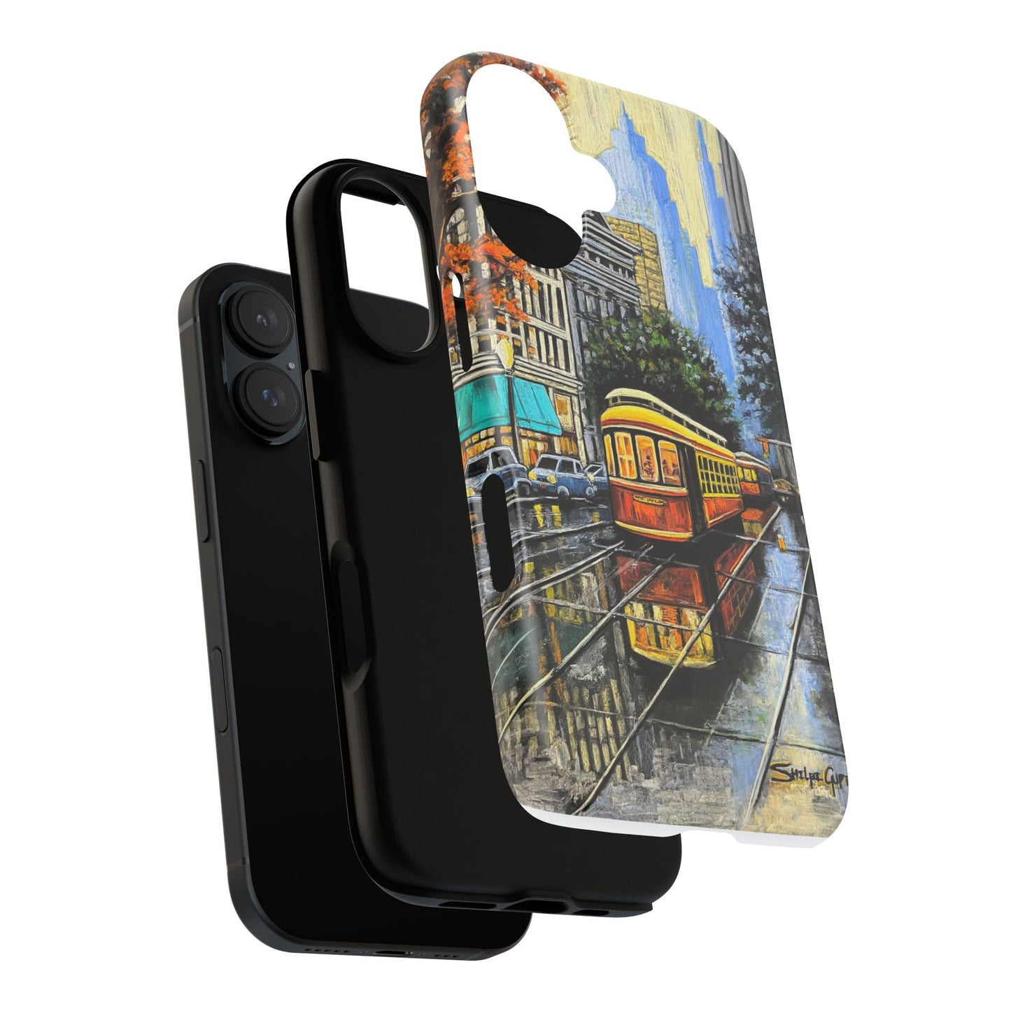 Cityscape Tough Phone Cases