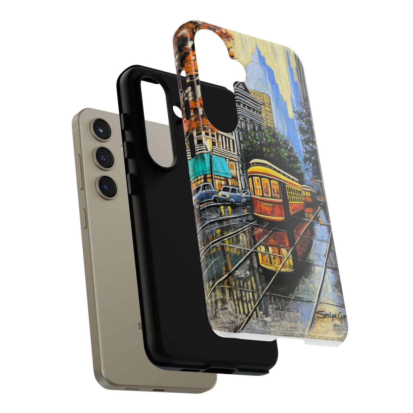 Cityscape Tough Phone Cases