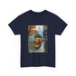 Cityscape in Rain Unisex Heavy Cotton Tee