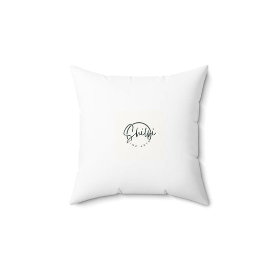 Spun Polyester Square Pillow