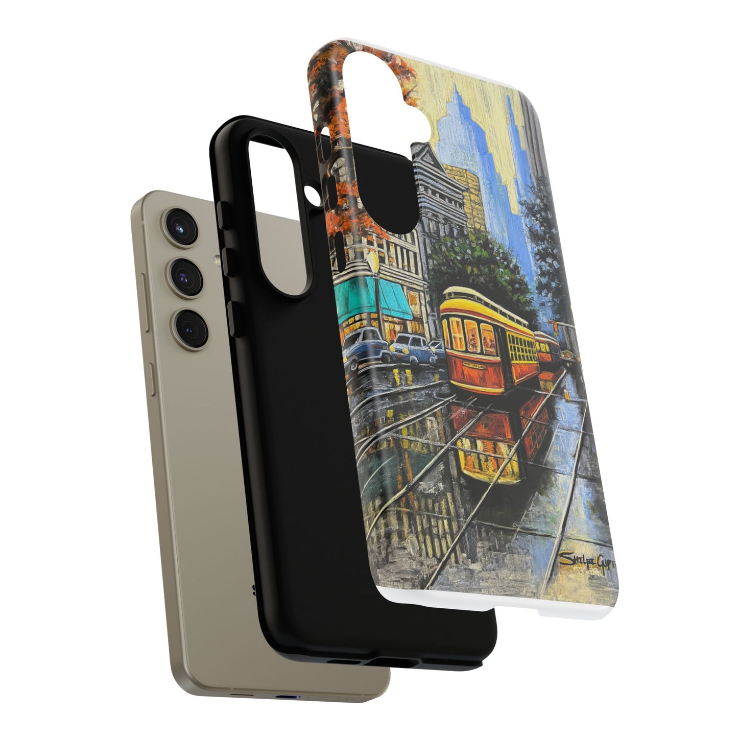 Cityscape Tough Phone Cases