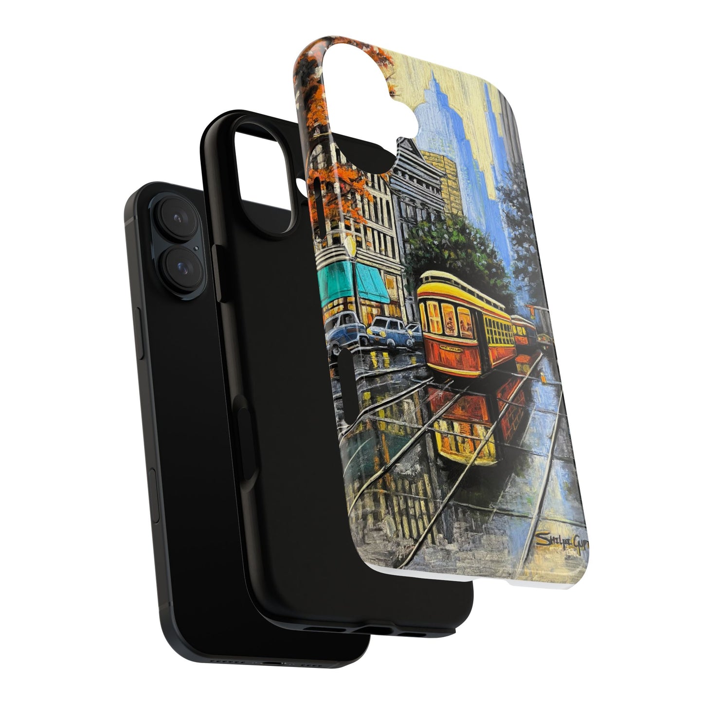 Cityscape Tough Phone Cases