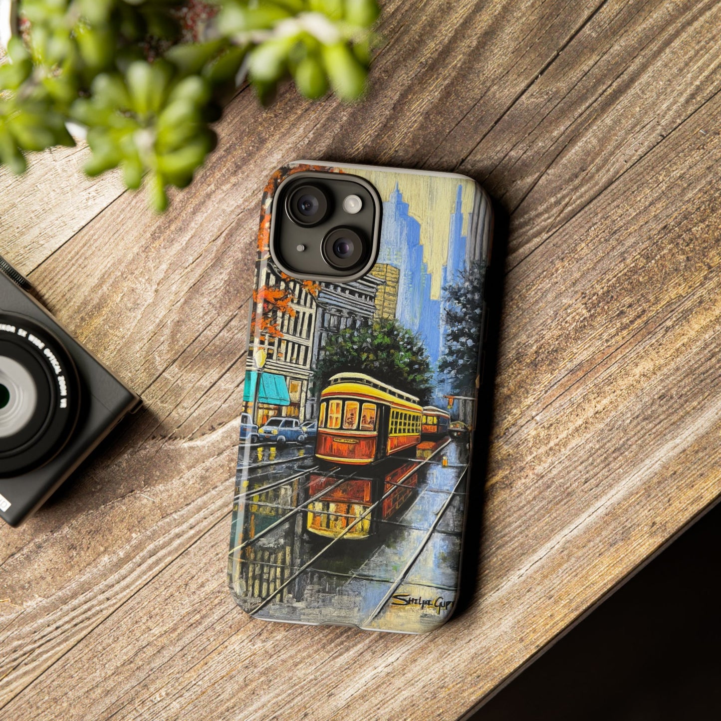 Cityscape Tough Phone Cases