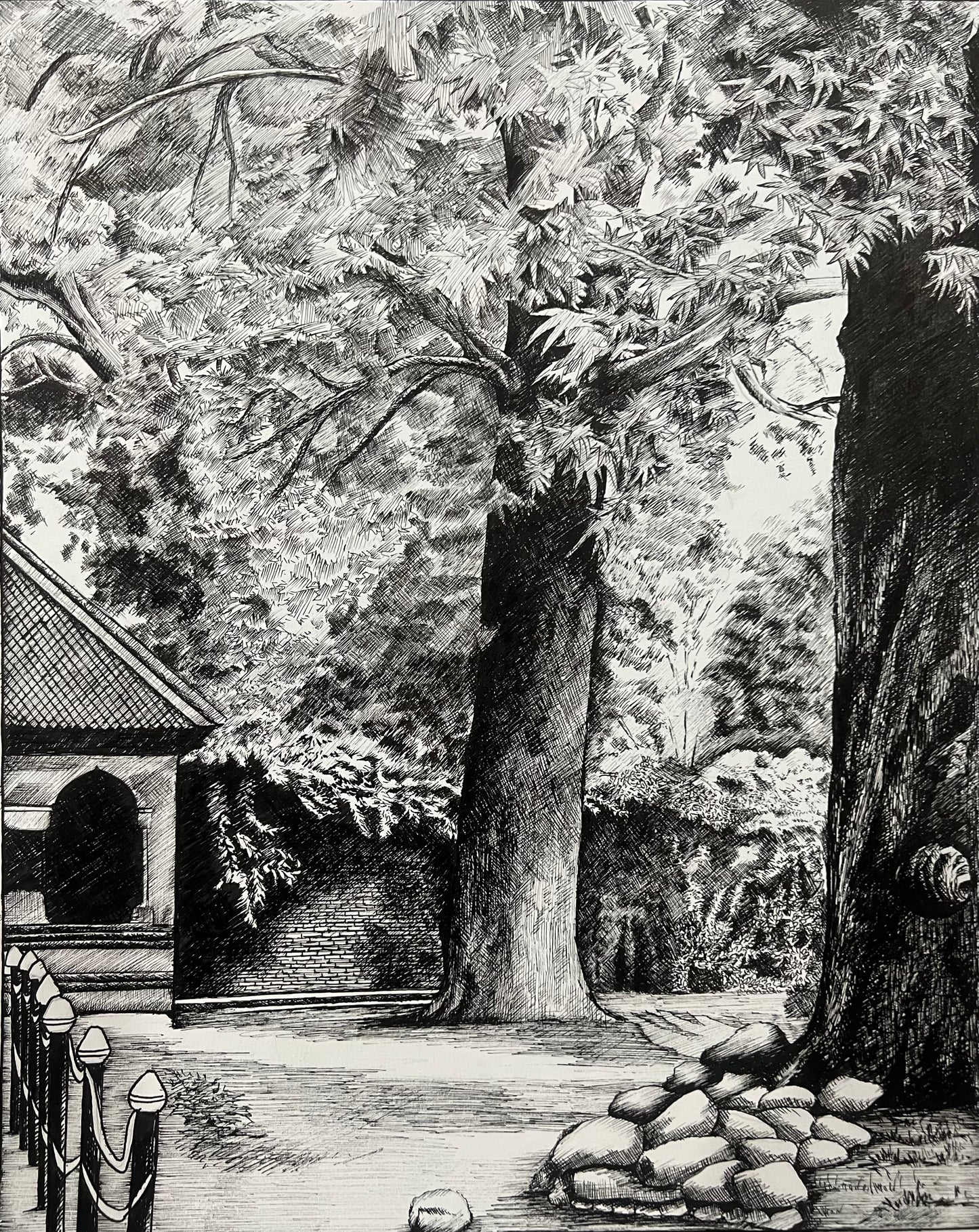 Trees Pen Work